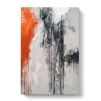 Paint Splashes In Abstract Canvas Print Main Image