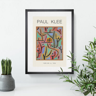 Park Scene Print By Paul Klee