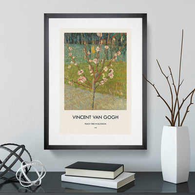 Peach Tree In Blossom Print By Vincent Van Gogh