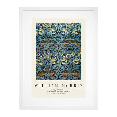 Peacock And Dragon Print By William Morris