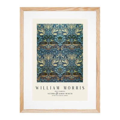 Peacock And Dragon Print By William Morris