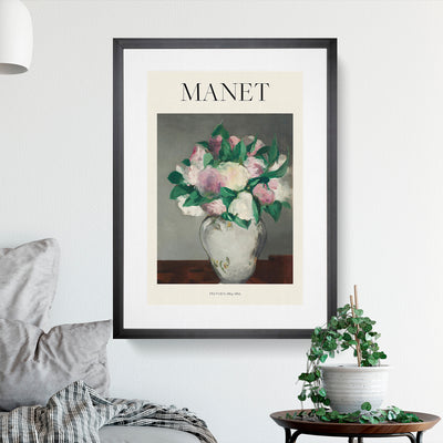 Peonies Print By Edouard Manet