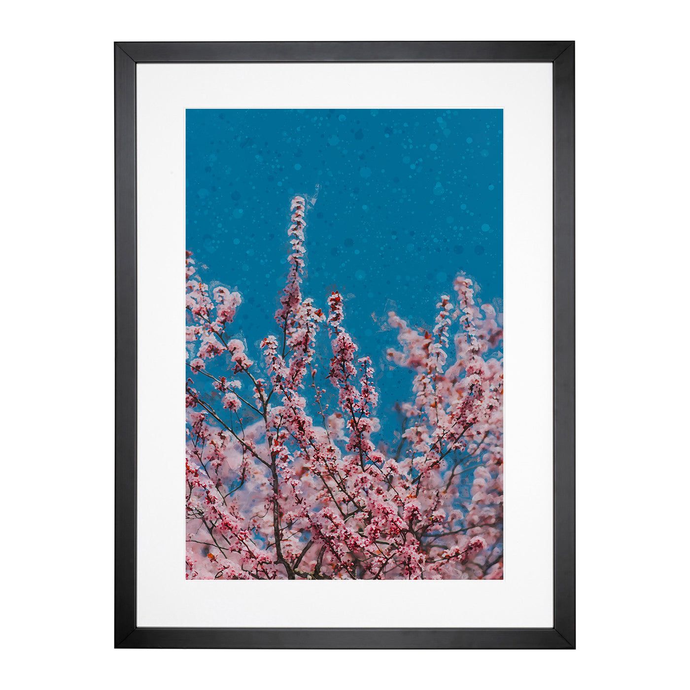 Petals Of Pink Cherry Blossom Tree