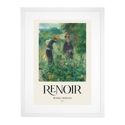 Picking Flowers Print By Pierre-Auguste Renoir