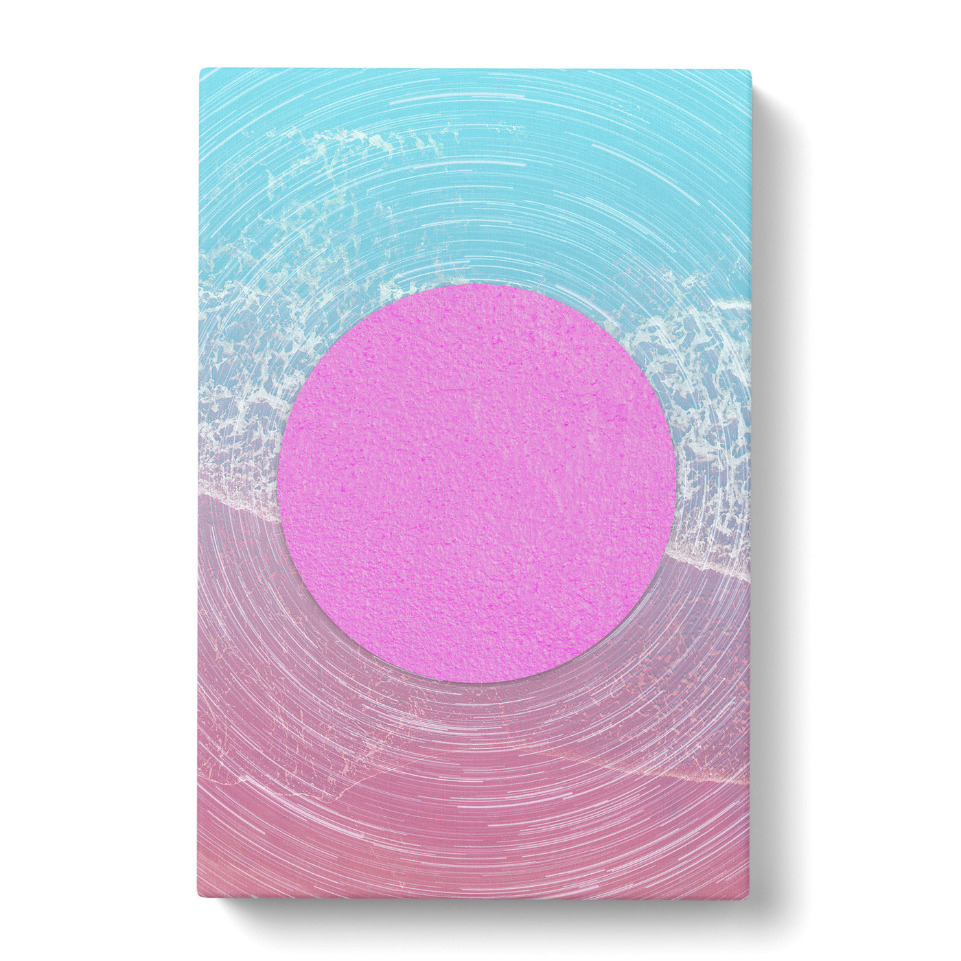 Pink Sun Canvas Print Main Image