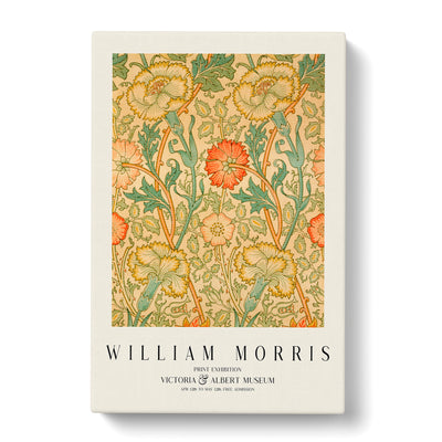 Pink And Rose Print By William Morris Canvas Print Main Image