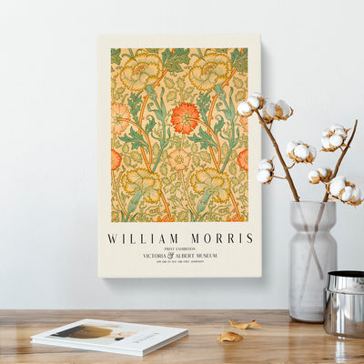 Pink And Rose Print By William Morris
