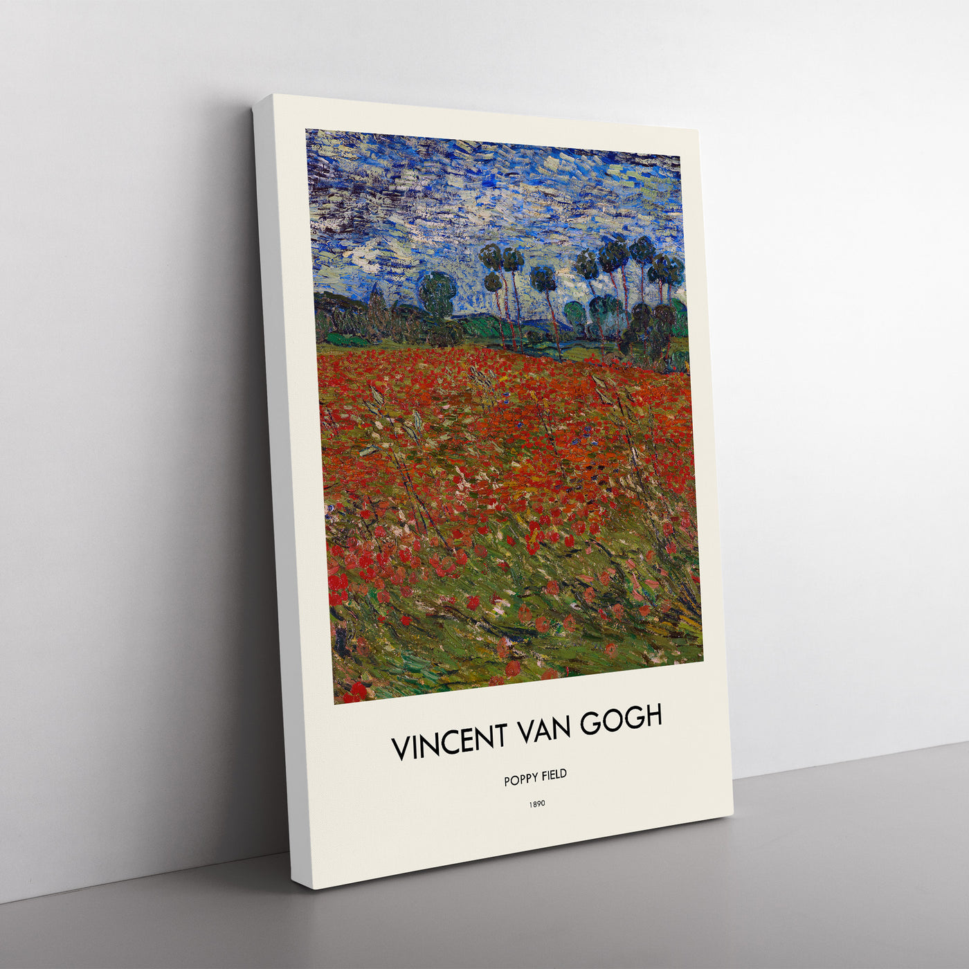 Poppy Field Print By Vincent Van Gogh