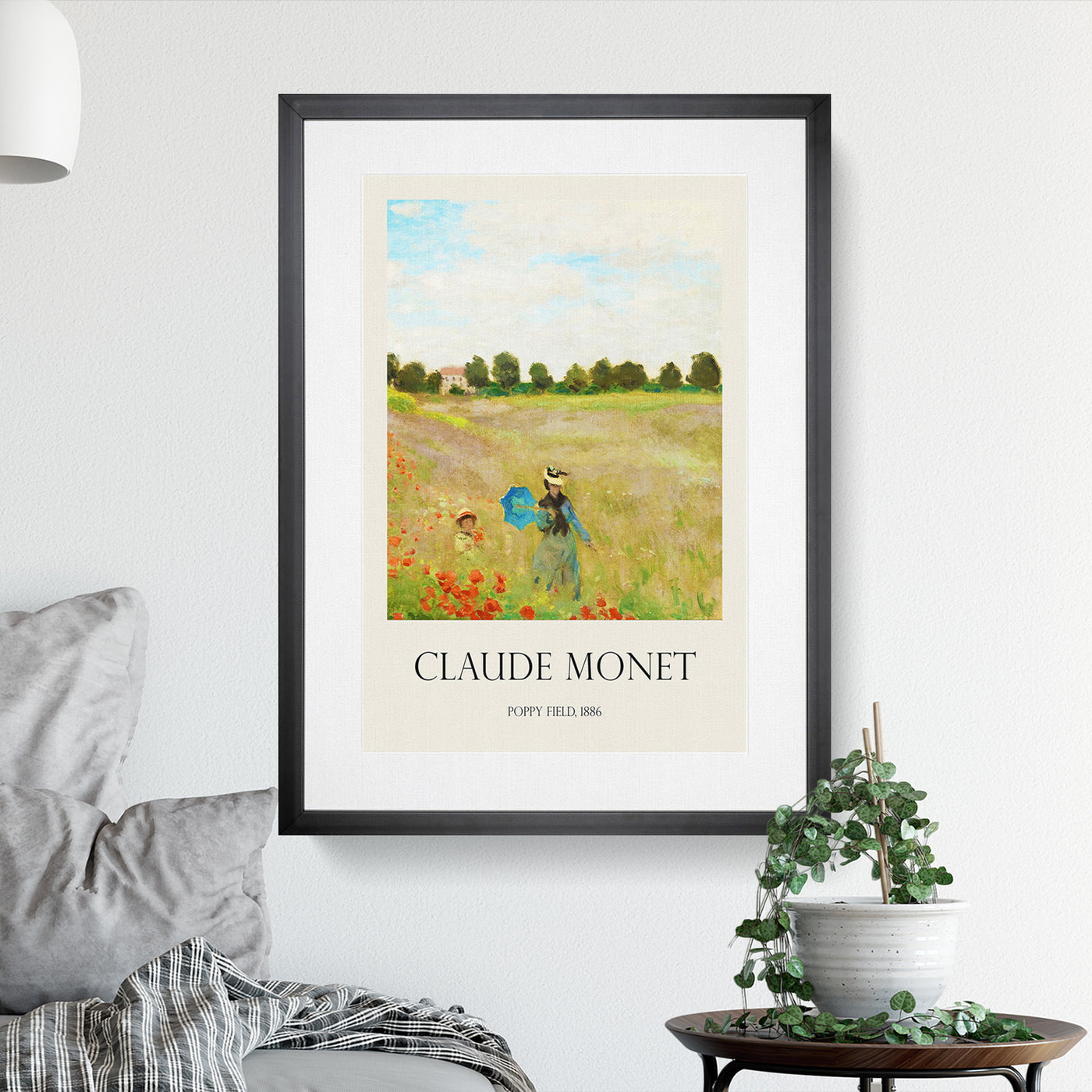 Poppy Field Vol.2 Print By Claude Monet