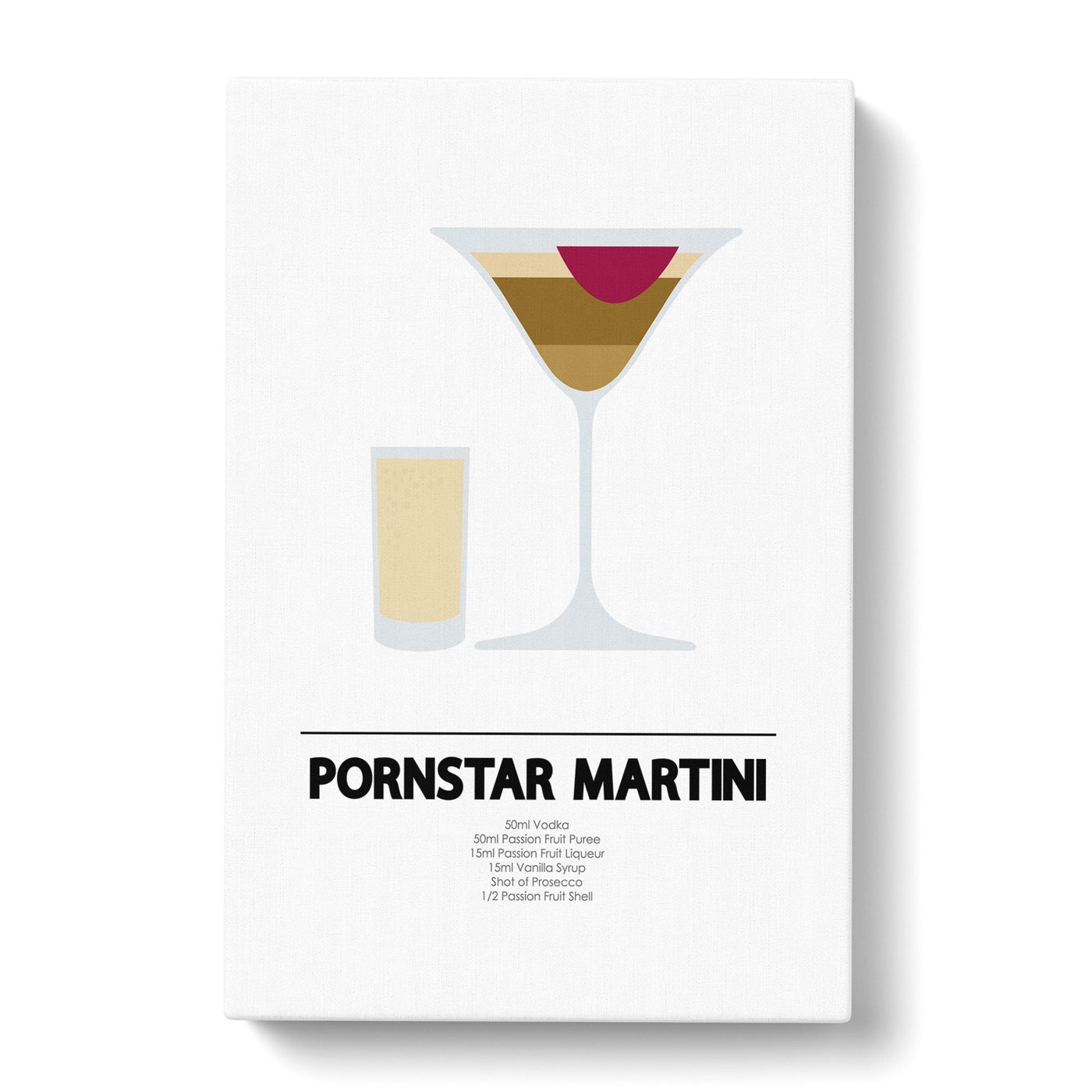 Pornstar Martini Cocktail Canvas Print Main Image