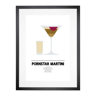 Pornstar Martini Cocktail Framed Print Main Image