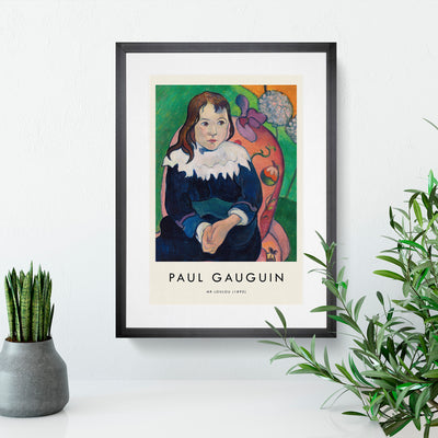 Portrait Of A Child Print By Paul Gauguin