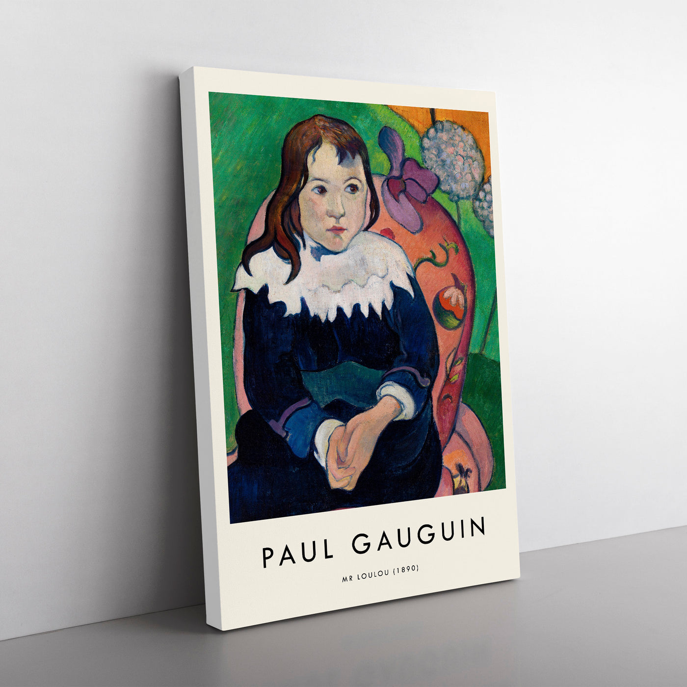 Portrait Of A Child Print By Paul Gauguin