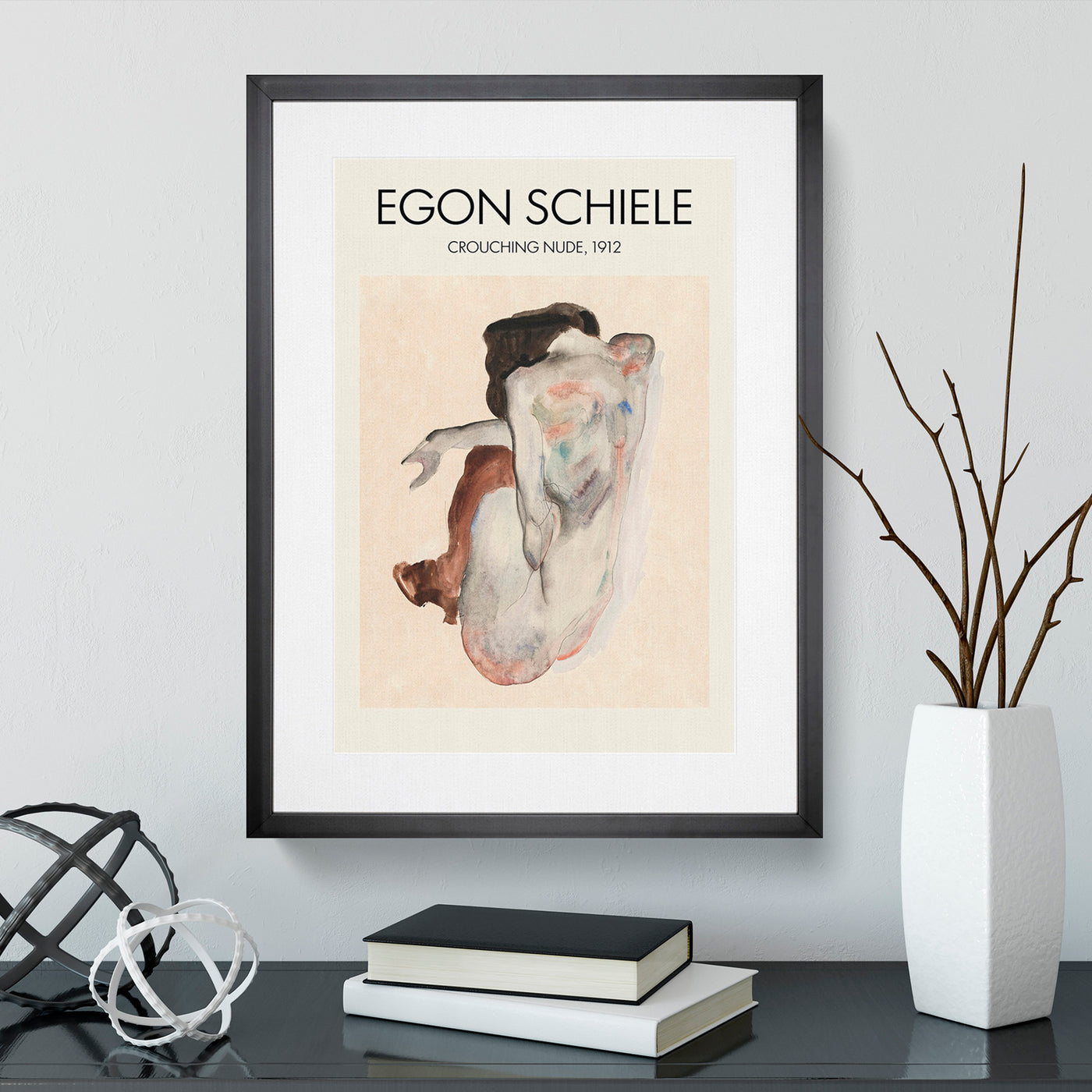 Portrait Of A Woman Vol.8 Print By Egon Schiele