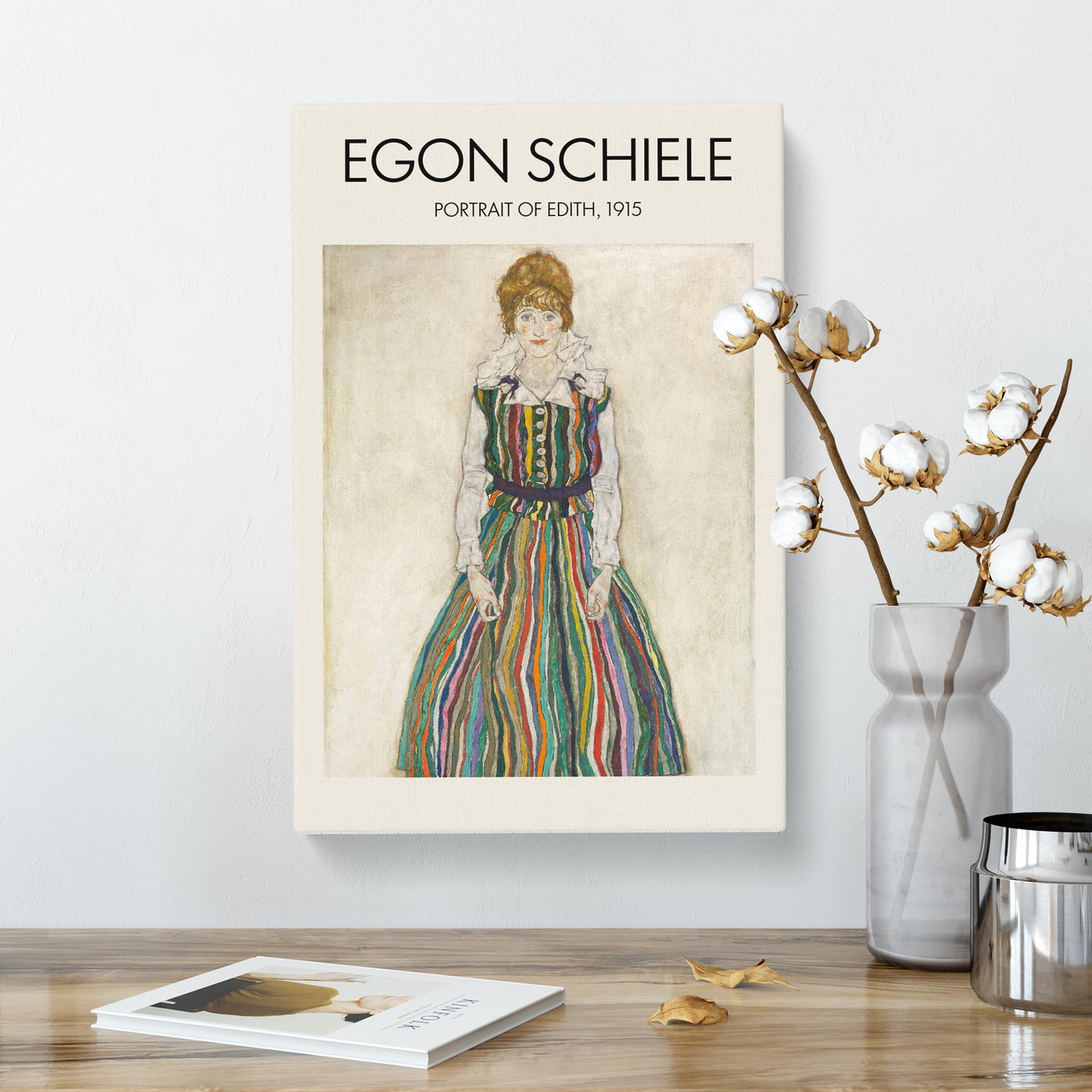 Portrait Of Edith Print By Egon Schiele