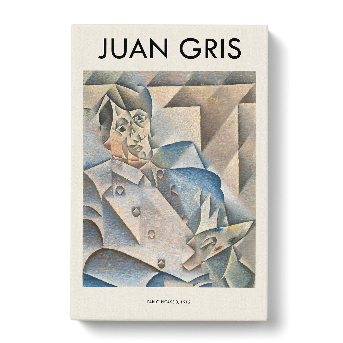 Portrait Of Pablo Picasso Print By Juan Gris Canvas Print Main Image