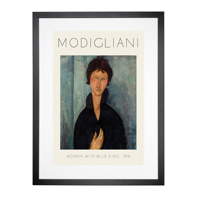 Portrait Of A Woman Vol.8 Print By Amedeo Modigliani Framed Print Main Image