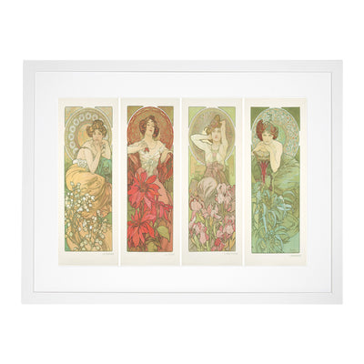 Precious Stones By Alphonse Mucha