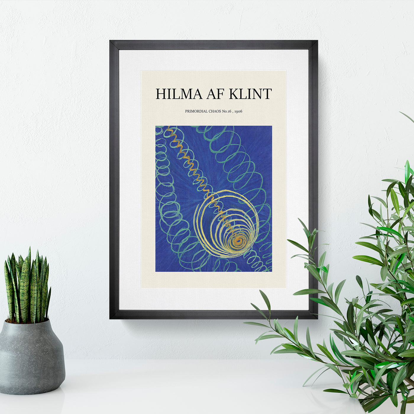 Primordial Chaos No.16 Print By Hilma Af Klint