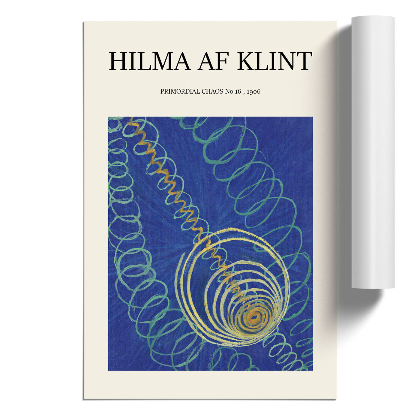 Primordial Chaos No.16 Print By Hilma Af Klint