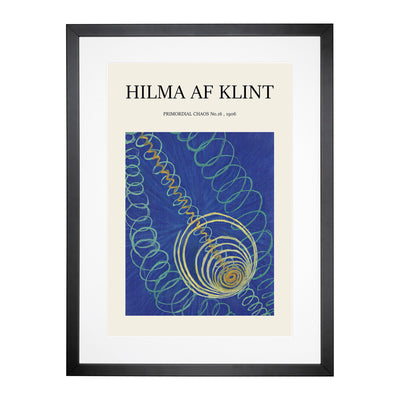 Primordial Chaos No.16 Print By Hilma Af Klint Framed Print Main Image