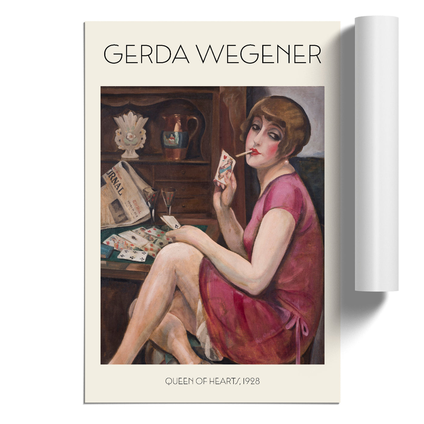 Queen Of Hearts Print By Gerda Wegener