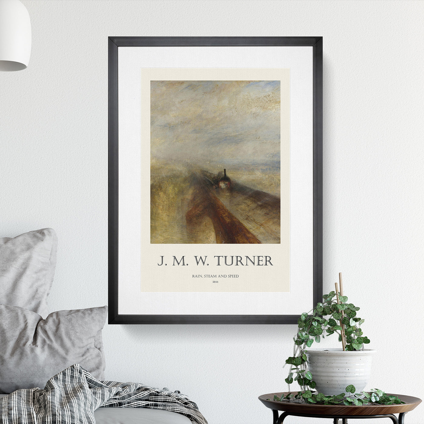 Rain, Steam And Speed Print By Joseph-Mallord William Turner