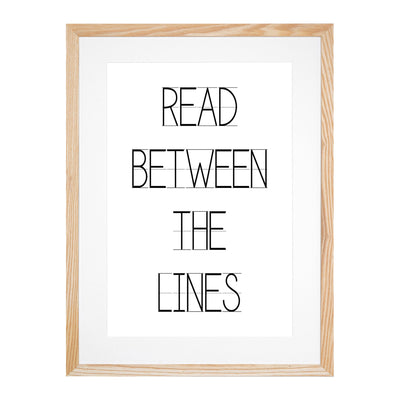 Read Between the Lines