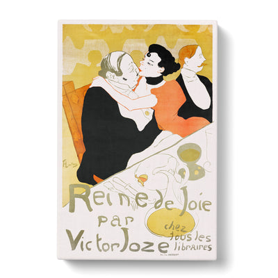 Reine De Joie Byx Henri De Toulouse Lautreccan Canvas Print Main Image