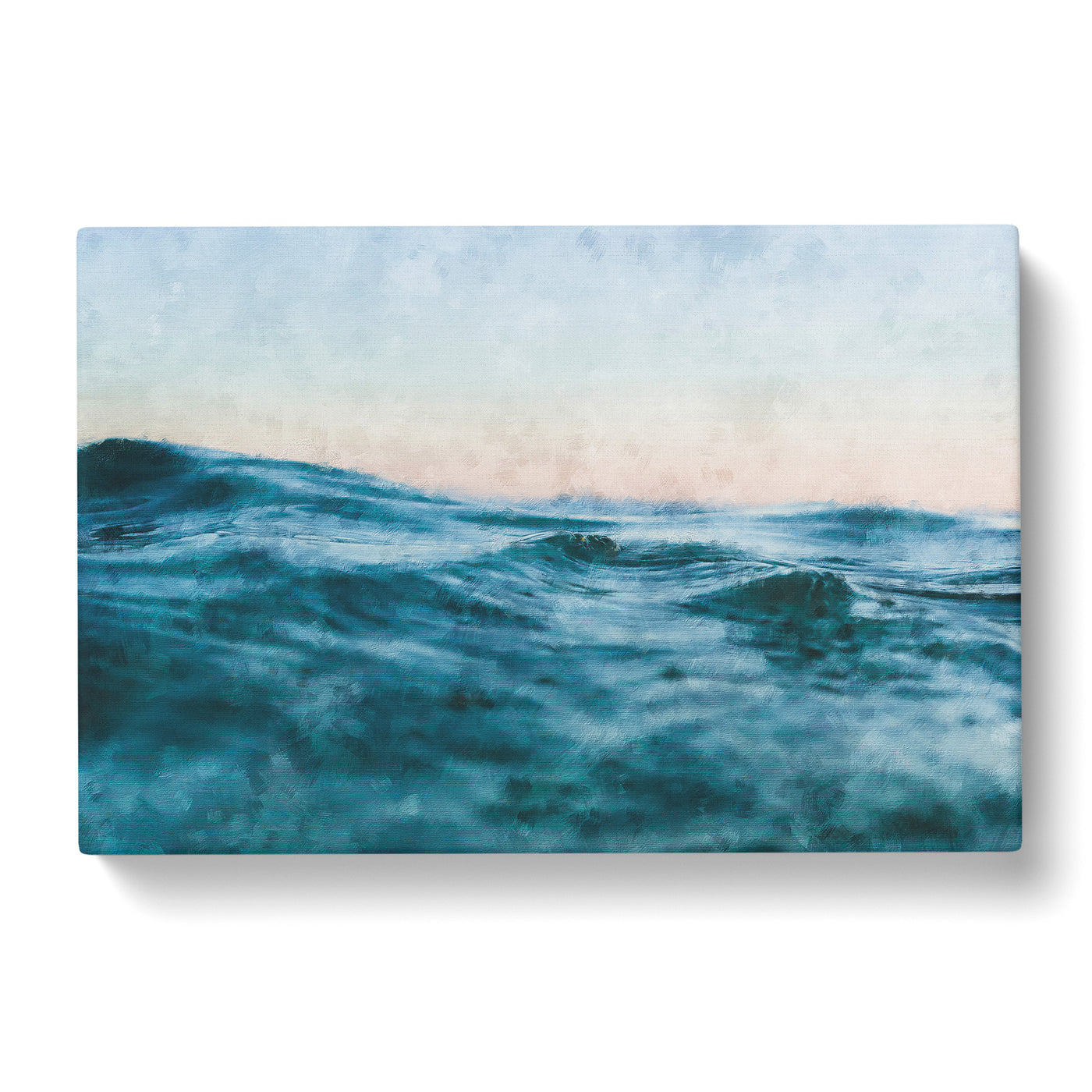 Rising Ocean Painting Canvas Print Main Image