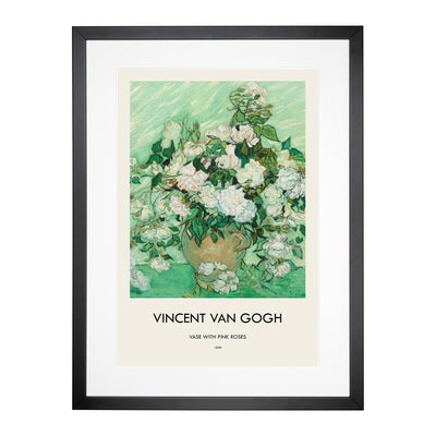 Roses Vol.1 Print By Vincent Van Gogh Framed Print Main Image