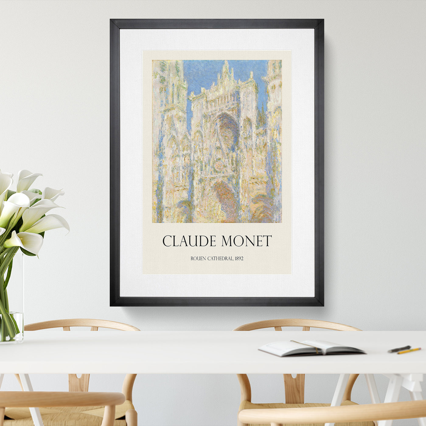 Rouen Cathedral Vol.2 Print By Claude Monet