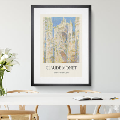 Rouen Cathedral Vol.2 Print By Claude Monet