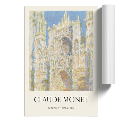 Rouen Cathedral Vol.2 Print By Claude Monet