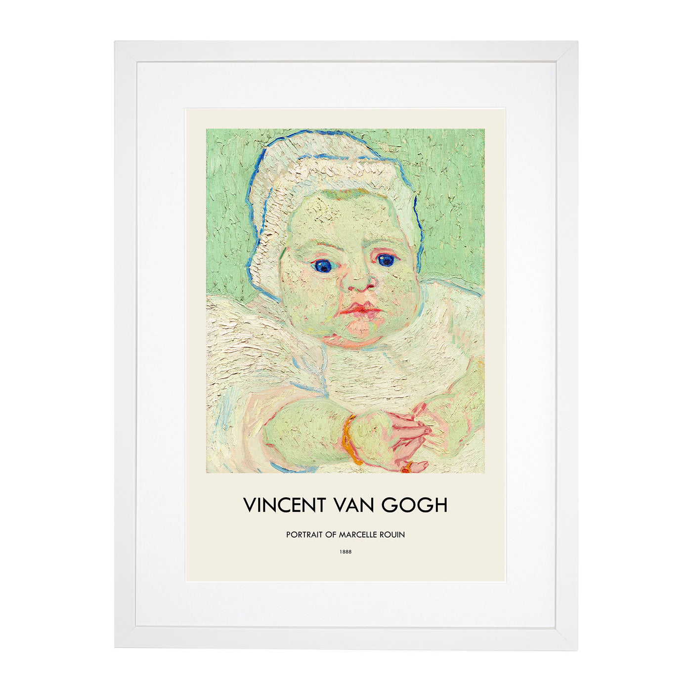 Roulins Baby Print By Vincent Van Gogh