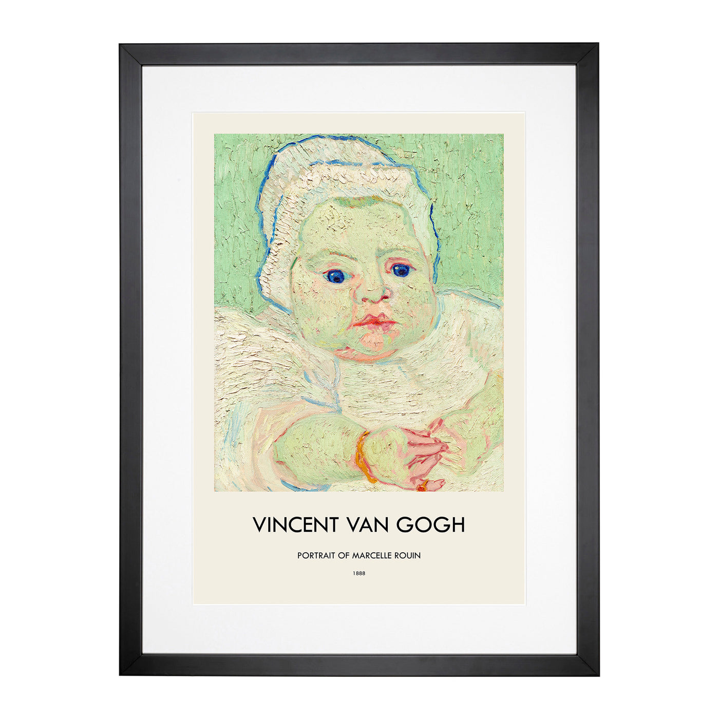 Roulins Baby Print By Vincent Van Gogh Framed Print Main Image