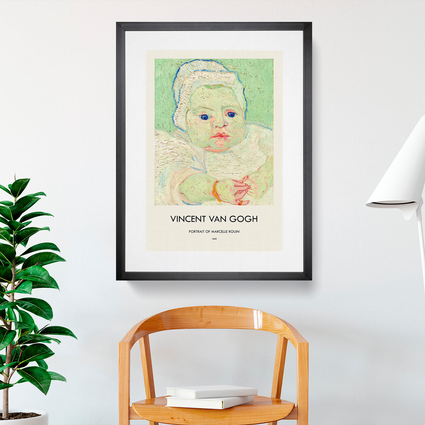 Roulins Baby Print By Vincent Van Gogh