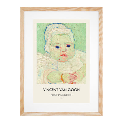 Roulins Baby Print By Vincent Van Gogh