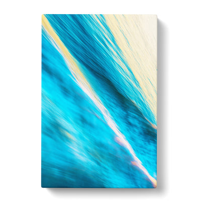 Rush Of The Wave In Abstract Canvas Print Main Image