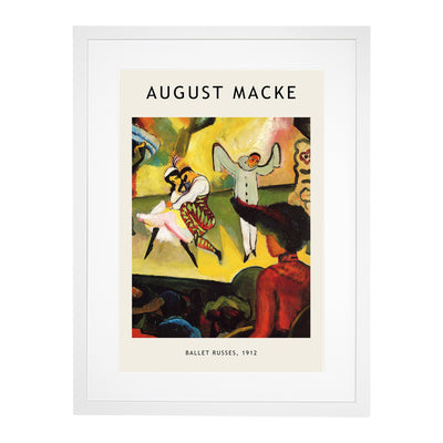 Russian Ballet Print By August Macke