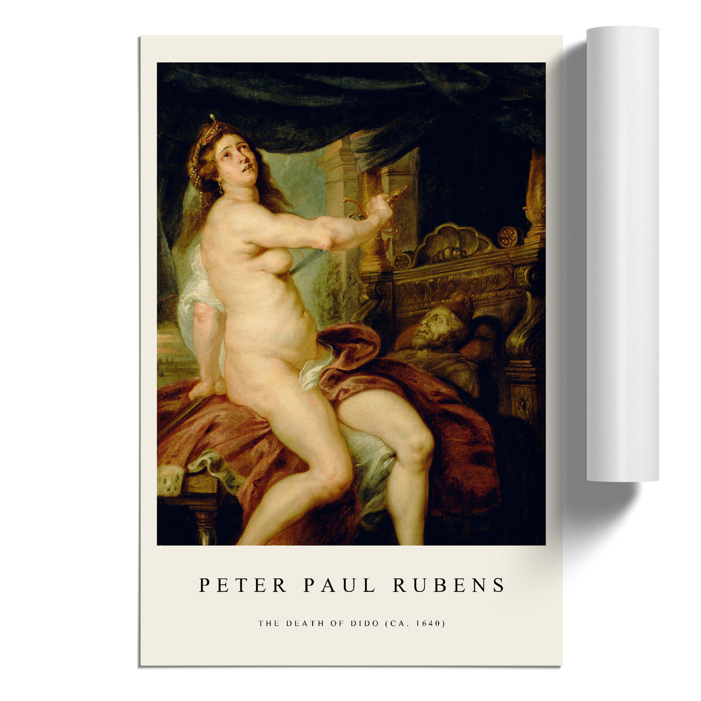 Sacrificing Dido Print By Peter Paul Rubens