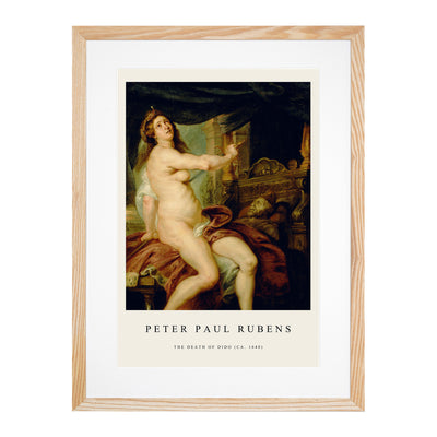 Sacrificing Dido Print By Peter Paul Rubens