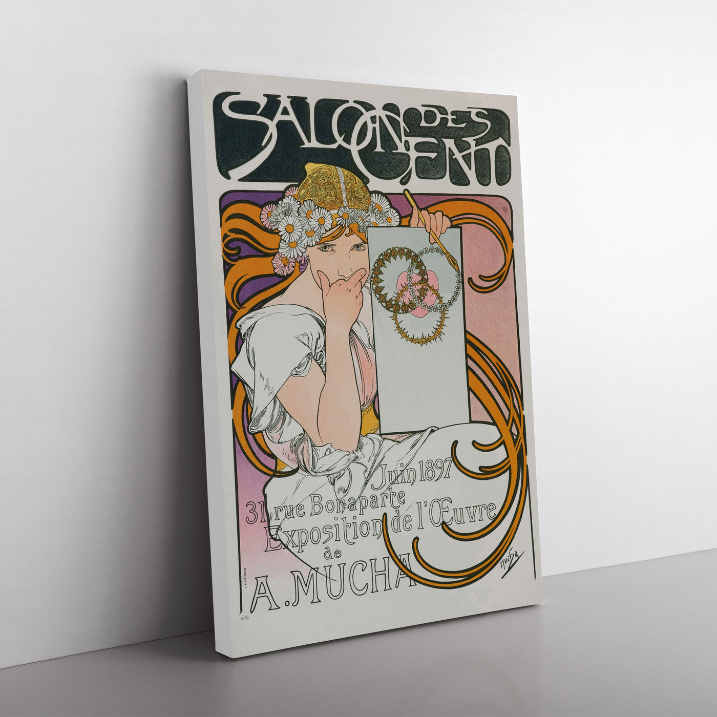 Salon Des Cent Vol.1 by Alphonse Mucha