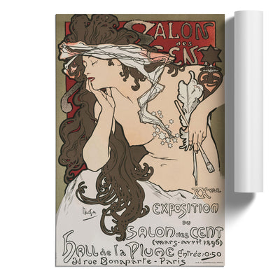 Salon Des Cent Vol.2 By Alphonse Mucha