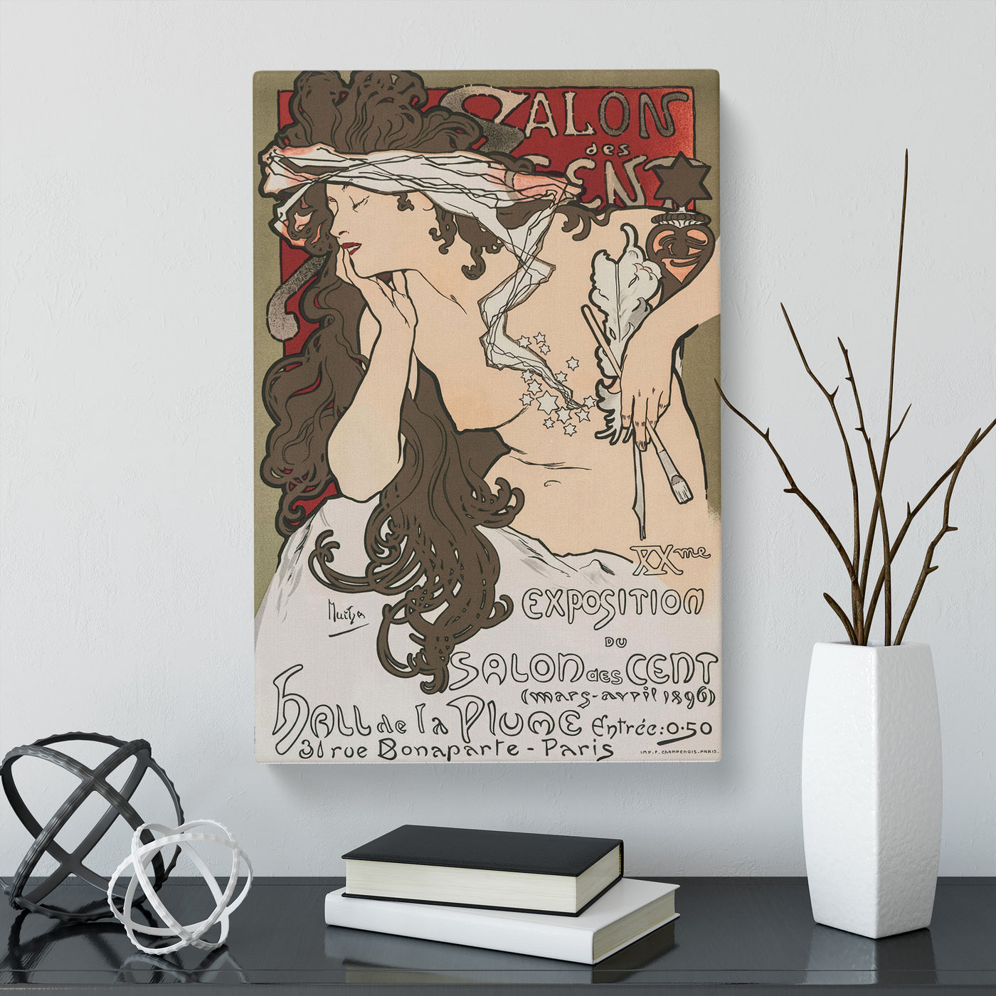 Salon Des Cent Vol.2 by Alphonse Mucha