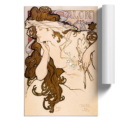 Salon Des Cent Vol.4 By Alphonse Mucha