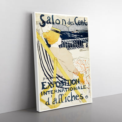 Salon Des Cent by Henri De Toulouse Lautrec