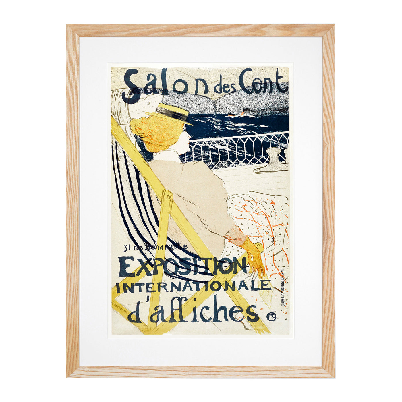 Salon Des Cent By Henri De Toulouse Lautrec
