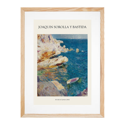 Sea Cliffs Print By Joaquin Sorolla Y Bastida