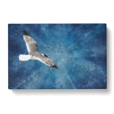 Seagull In Flight Vol.1 Painting Canvas Print Main Image